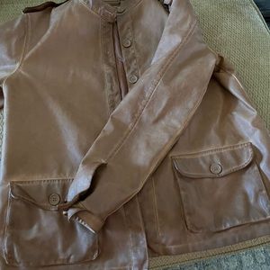 Faux Leather Jacket